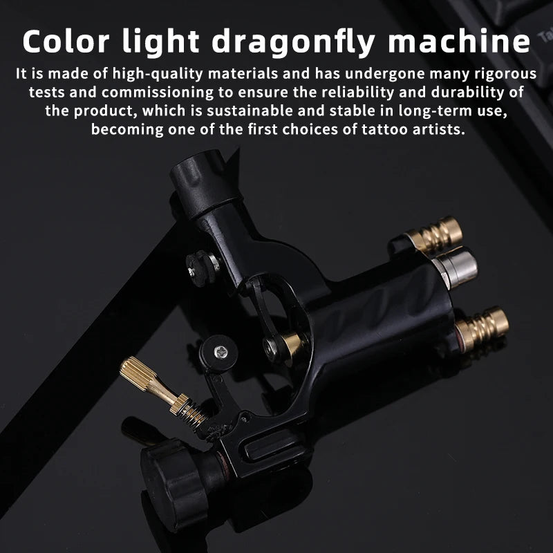 Dragonfly Rotary Tattoo Machine — Shader & Liner Kit