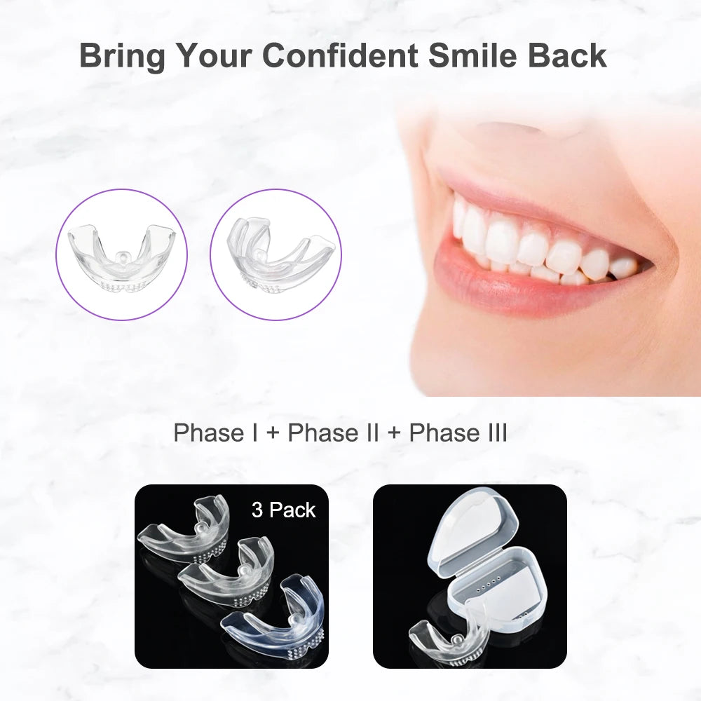 Dental Appliance Tooth Orthodontic Braces Trainer Dental Braces Teeth Trainer Alignment Braces Mouthpiece For Adults Orthodontic
