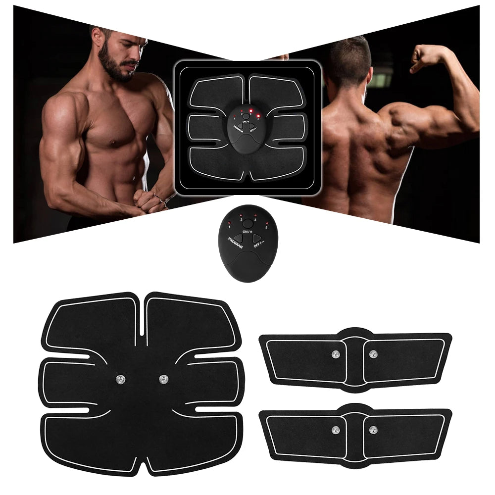 EMS Muscle Stimulator Smart Fitness Hip Trainer Fitness Electric Body Slimming Massager Abdominal Training Weight Loss