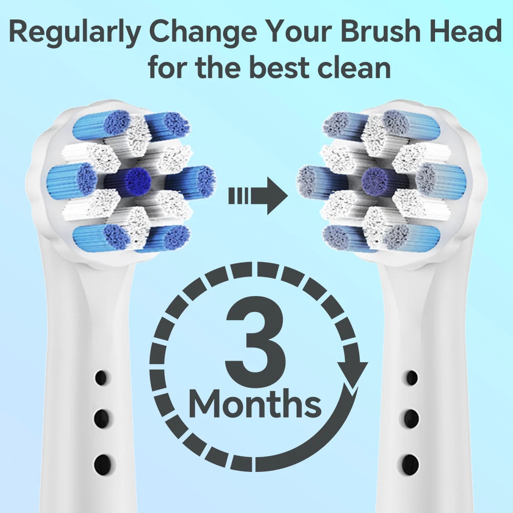 iO Replacement Toothbrush Heads Compatible with Oral B iO Electric Toothbrush, Brush Head for All iO Electric Toothbrushes Model