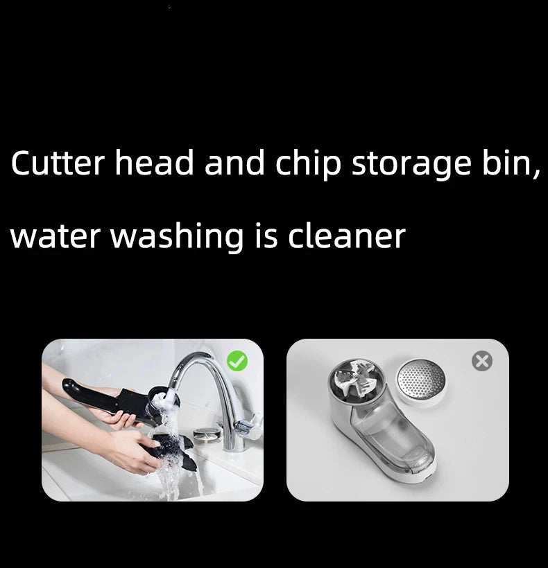45W Commercial Electric Lint Remover — Professional Fabric Shaver & Hairball Trimmer