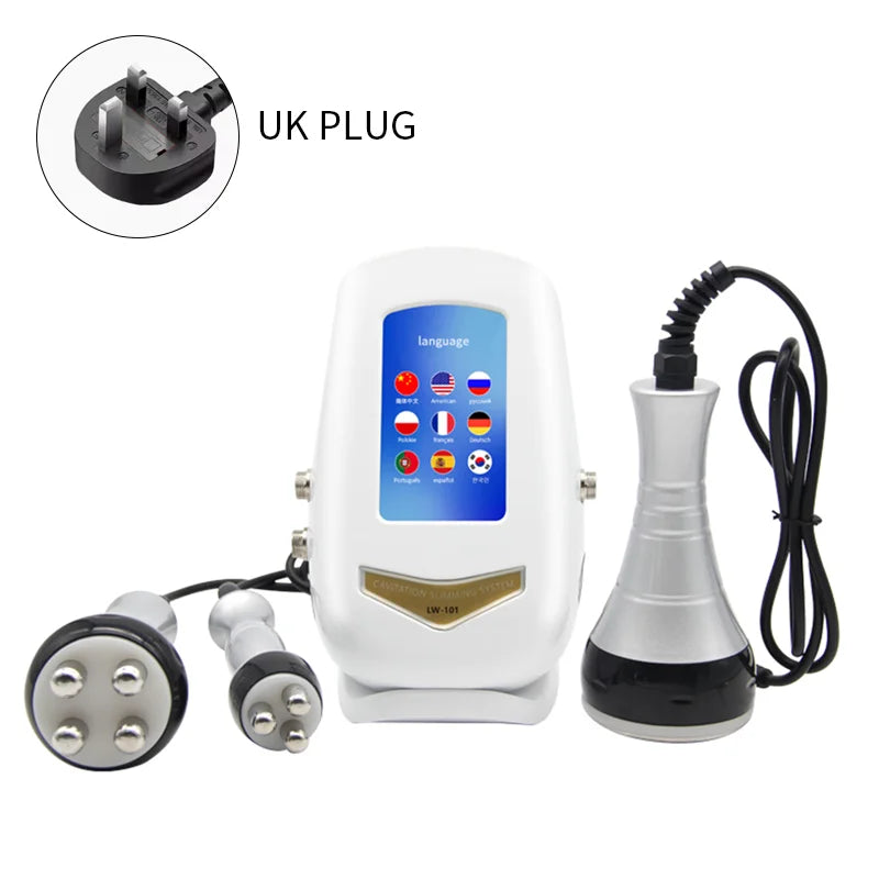 2022 Hot Selling 40K Ultrasonic Cavitation Body Facial Radiofrequency Massage Weight Loss Machine Body Shaping Slimming Fat Burn