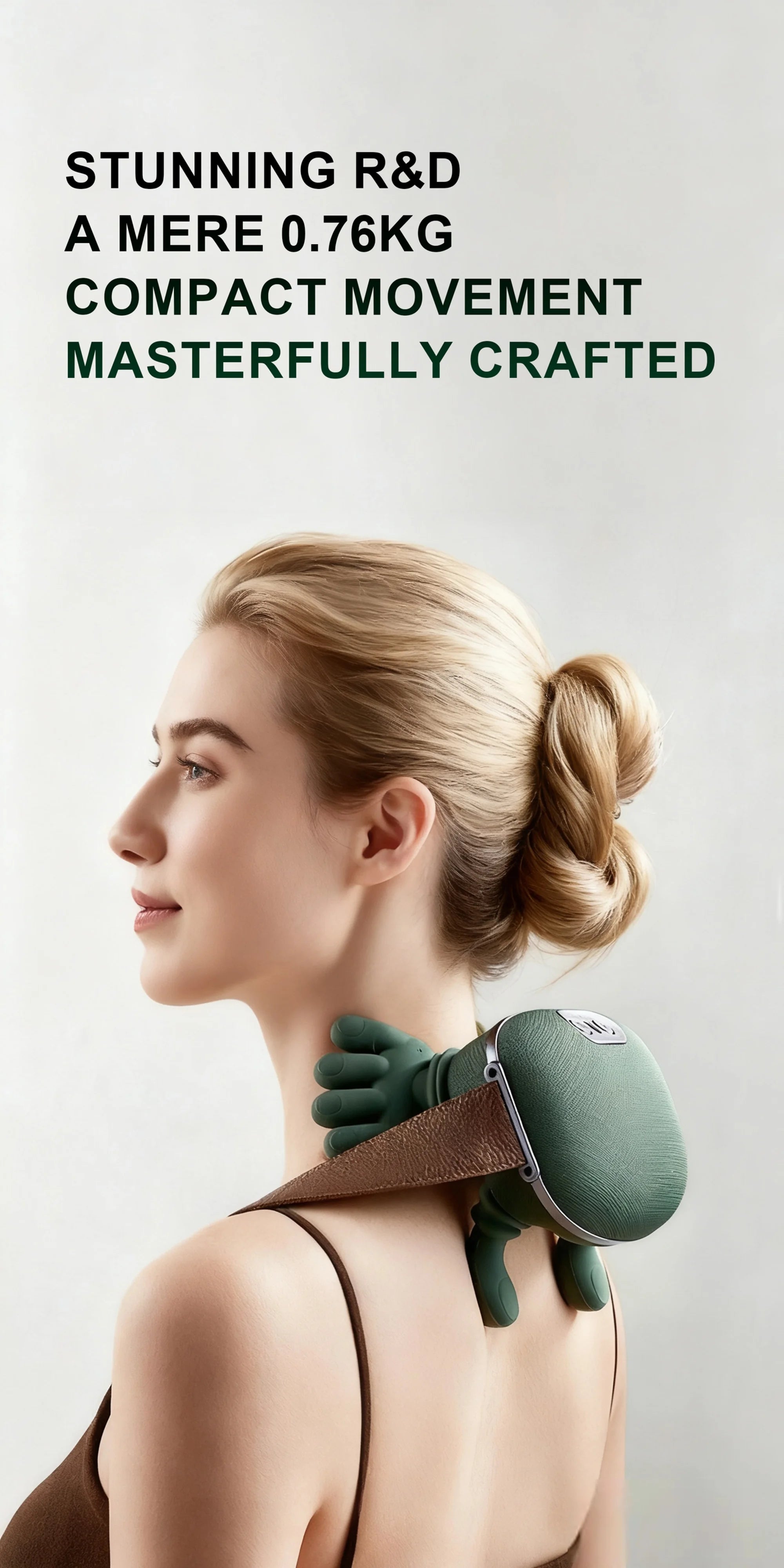 Intelligent Fully Automatic Shoulder And Neck Massager With Finger Kneading Massage USB Power Supply To Relieve Physical Fatigue