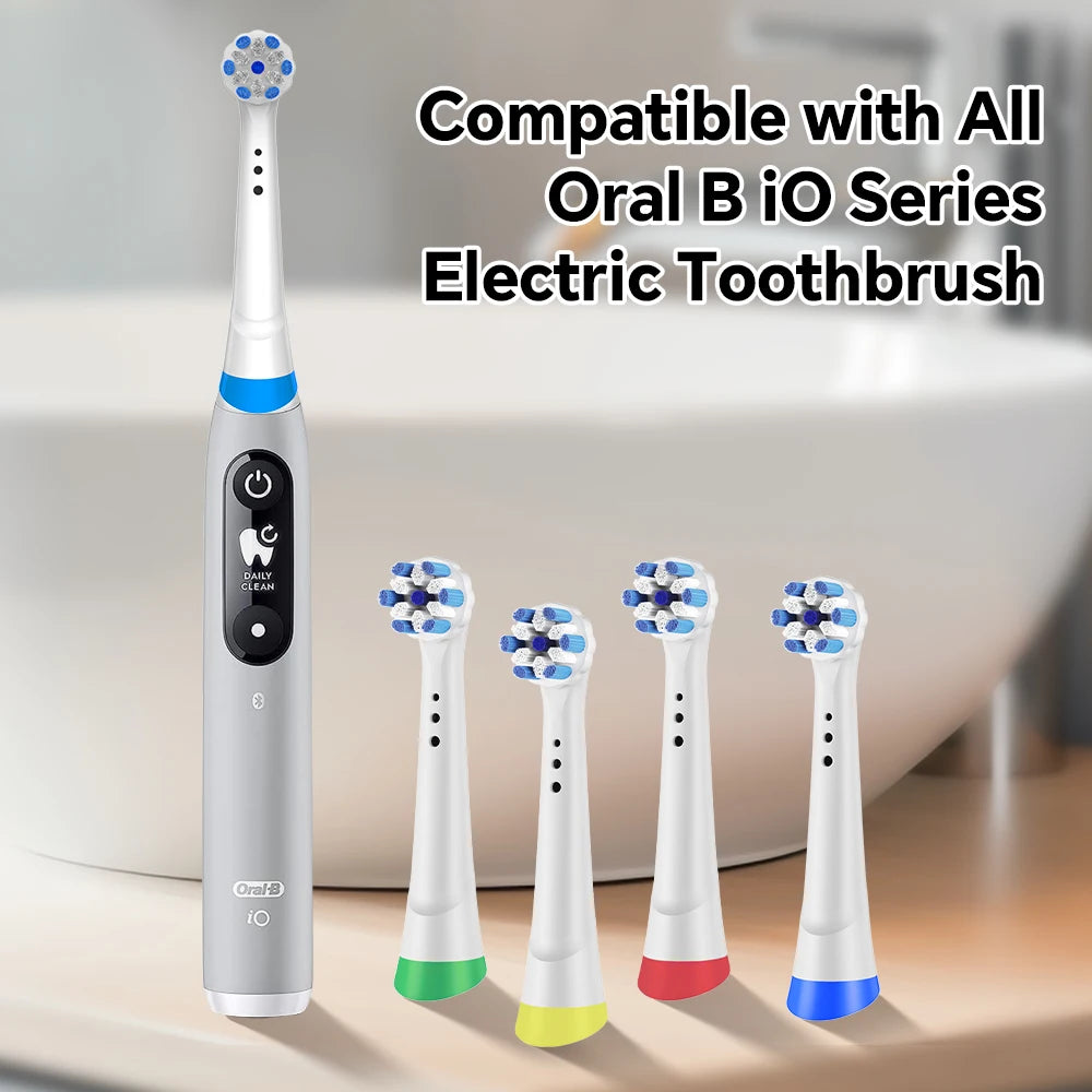iO Replacement Toothbrush Heads Compatible with Oral B iO Electric Toothbrush, Brush Head for All iO Electric Toothbrushes Model