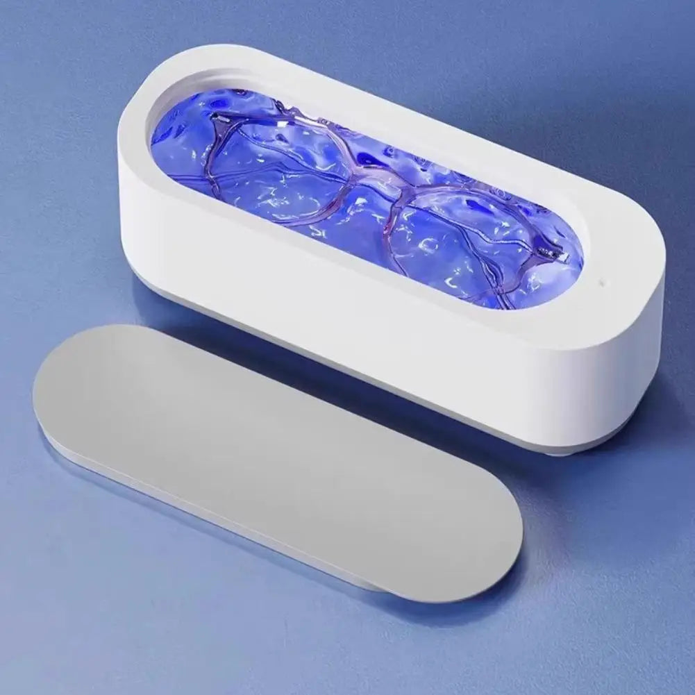 Portable Ultrasonic Jewelry & Glasses Cleaner — High-Frequency Vibration Deep Clean Tool