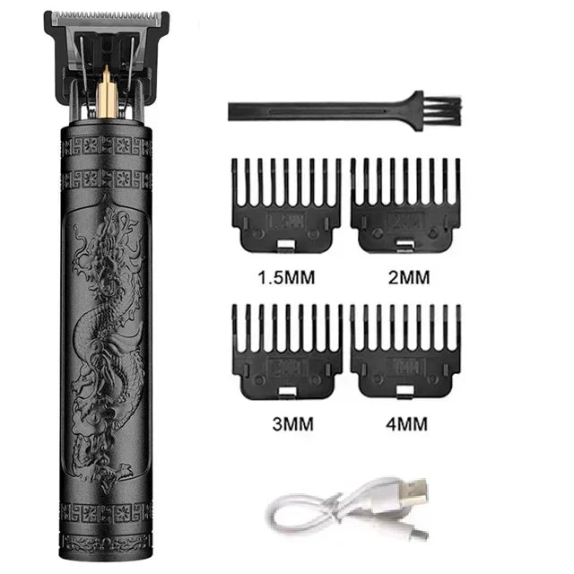 Professional Rechargeable Beard Trimmer for Men — Precision Electric Grooming Tool