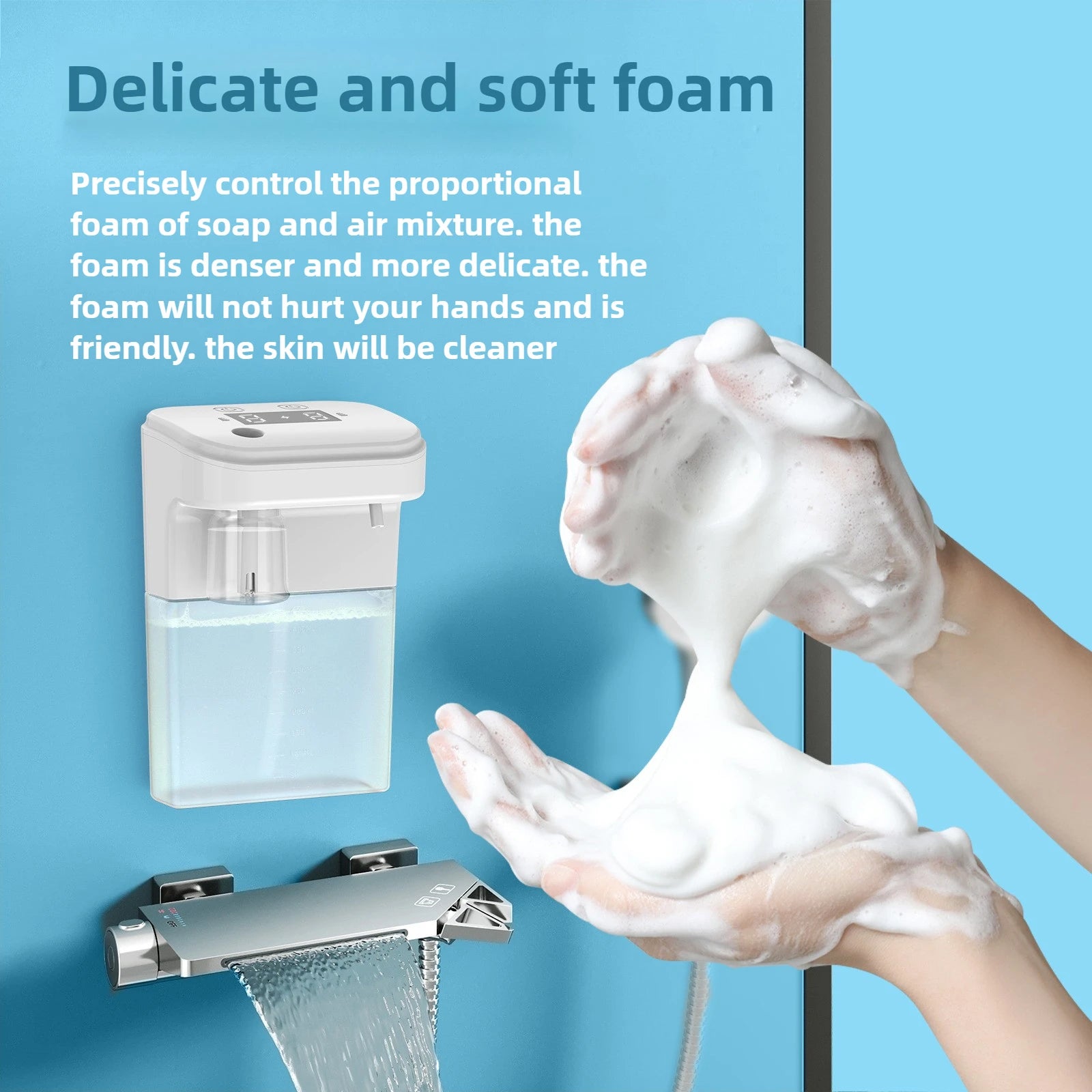 2-in-1 Automatic Foam Soap Dispenser & Aromatherapy Machine — Infrared Sensor Fragrance Diffuser