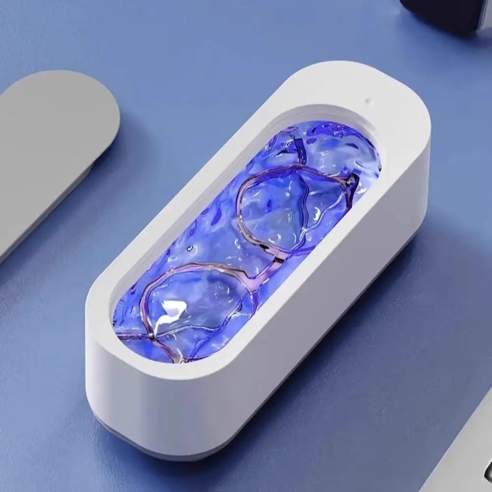 Portable Ultrasonic Jewelry & Glasses Cleaner — High-Frequency Vibration Deep Clean Tool