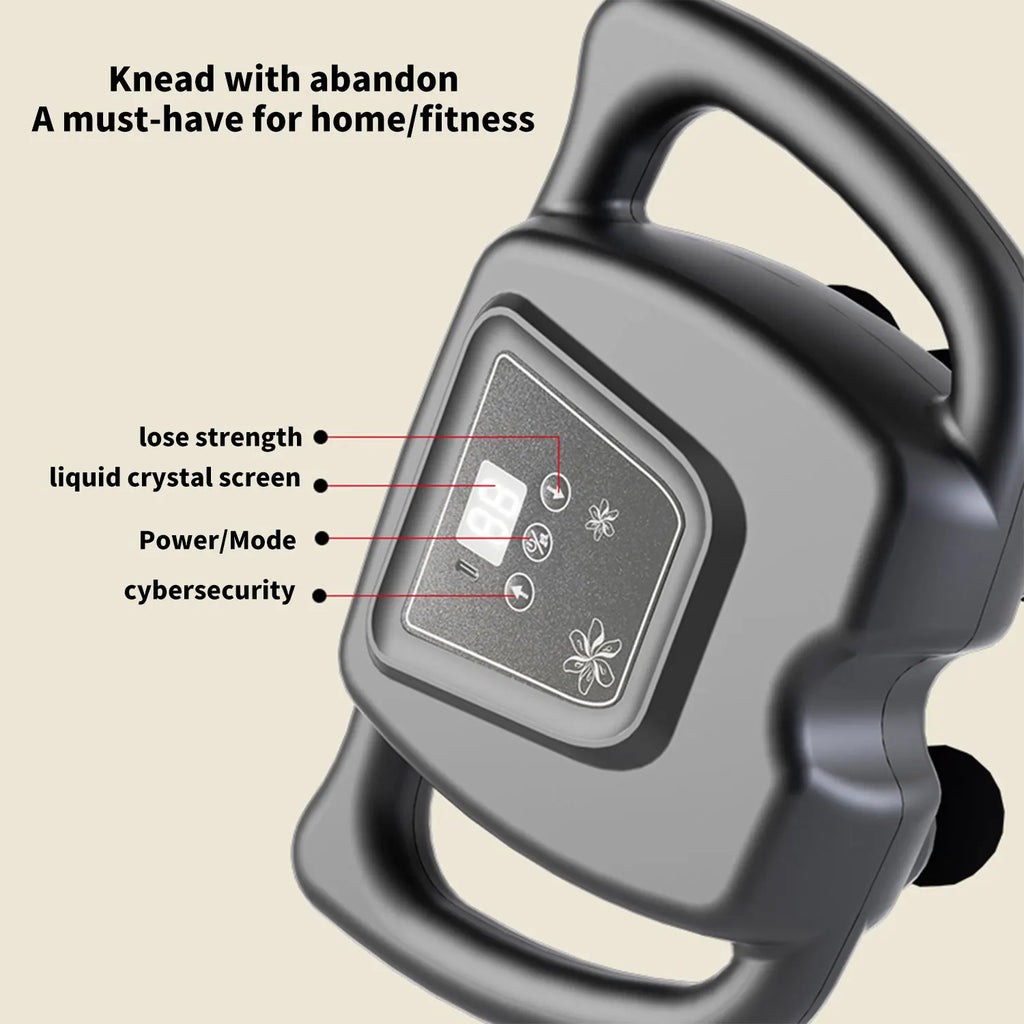 9 Modes 99 Gear Intensity Fascia Gun Muscle Massager Gun 8/16 Head High Frequency Neck Shoulder Waist Massage Machine For Body