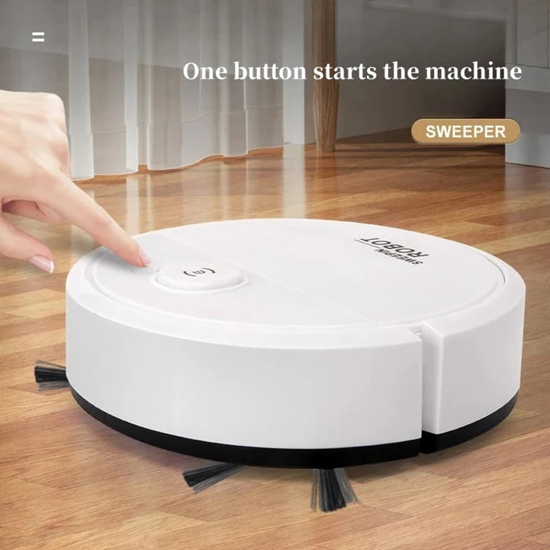 XMSJ Smart Sweeping Robot 2026 — Strong Suction, Washable Mop for Pet Hair & Hard Floors